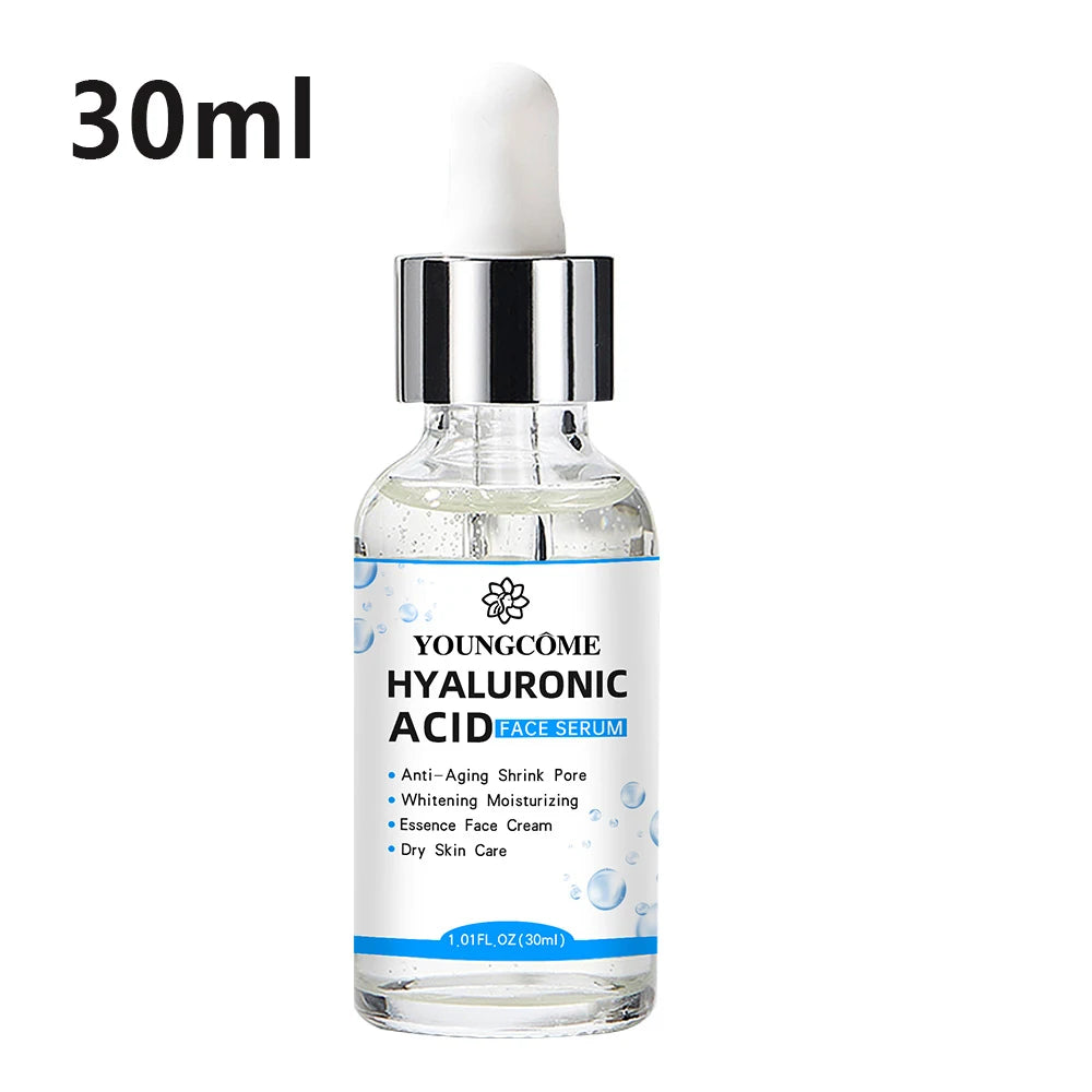 Hyaluronic Acid Facial Essence Deep Hydration Serum for Smooth, Glowing Skin