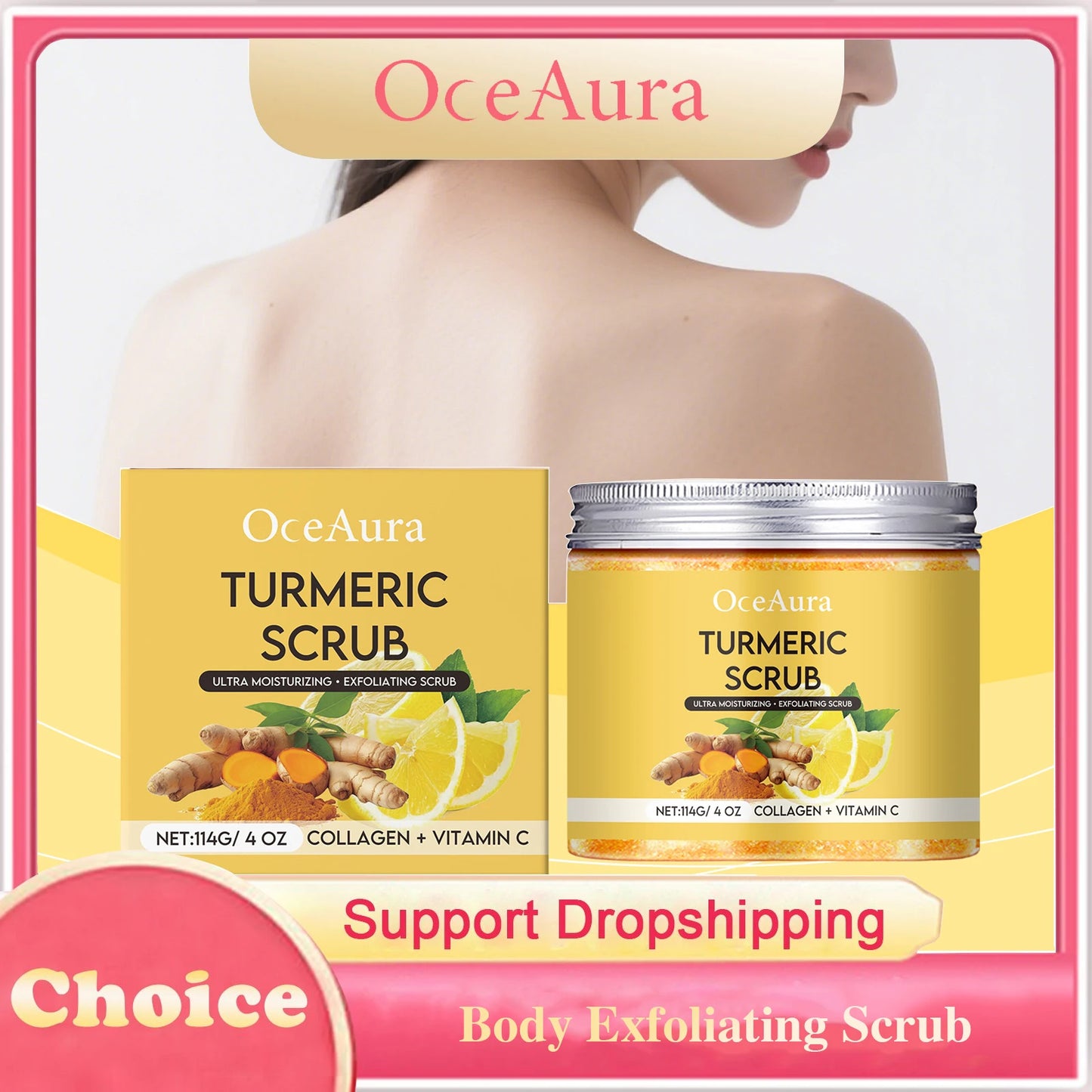 Glow Skin Turmeric Scrub
