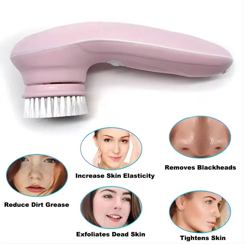 VibrantGlow Facial Cleansing Brush