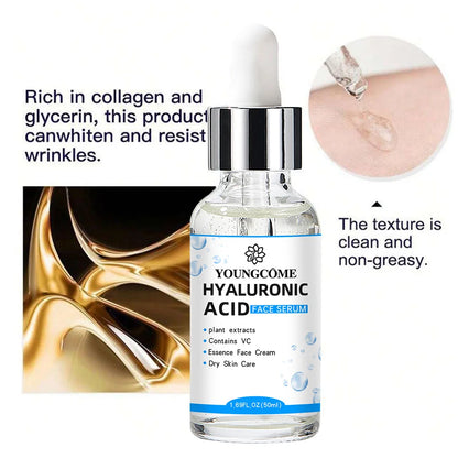 Hyaluronic Acid Facial Essence  Deep Hydration Serum for Smooth, Glowing Skin