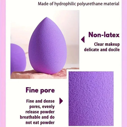 12PCS Makeup Sponge Set – Soft Beauty Blender Kit for Foundation, Powder & Blush – Flawless Makeup Tools