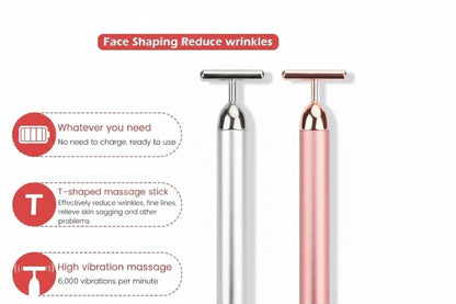 24K Gold Vibrating Face Massager