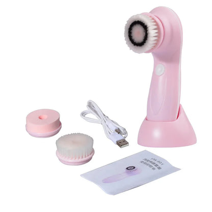 VibrantGlow Facial Cleansing Brush