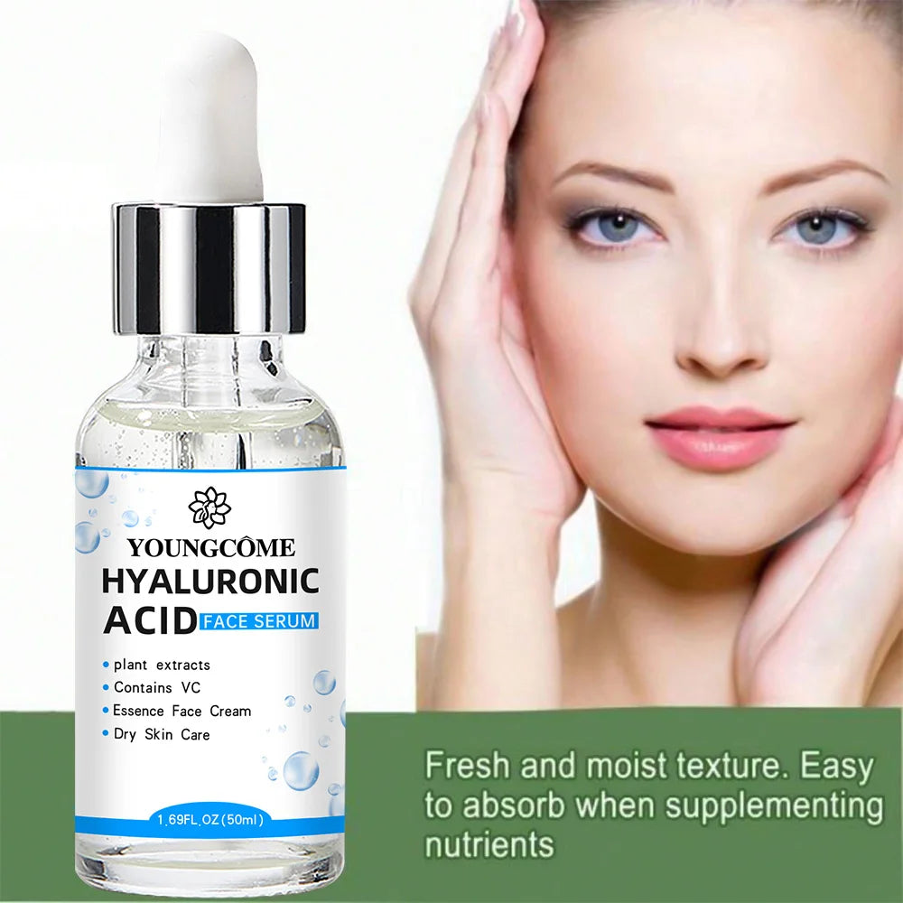 Hyaluronic Acid Facial Essence  Deep Hydration Serum for Smooth, Glowing Skin
