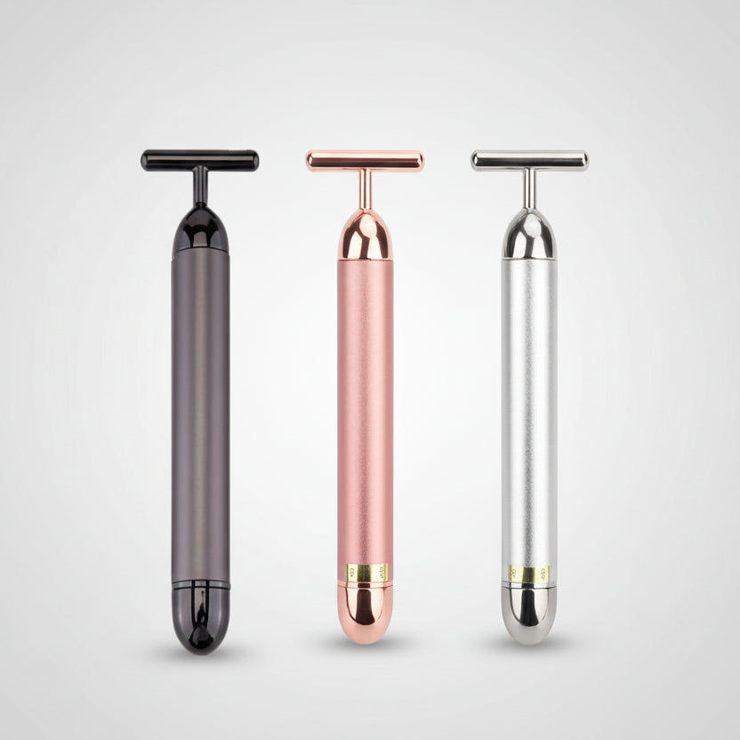 24K Gold Vibrating Face Massager