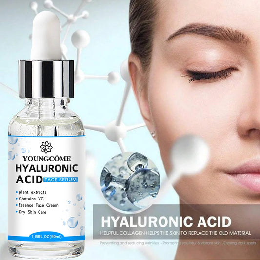 Hyaluronic Acid Facial Essence  Deep Hydration Serum for Smooth, Glowing Skin