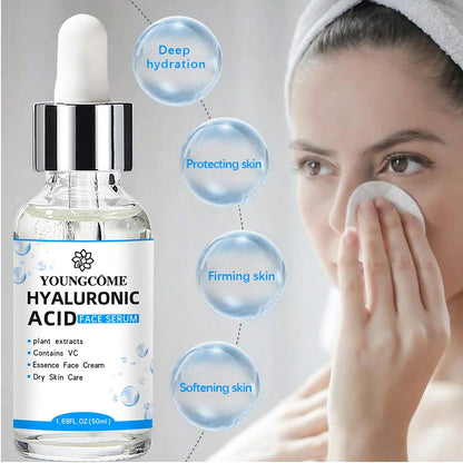 Hyaluronic Acid Facial Essence  Deep Hydration Serum for Smooth, Glowing Skin