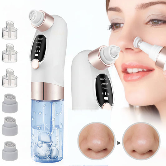 Electric Blackhead Remover – Deep Pore Cleaner & Acne Vacuum Tool (USB Rechargeable)