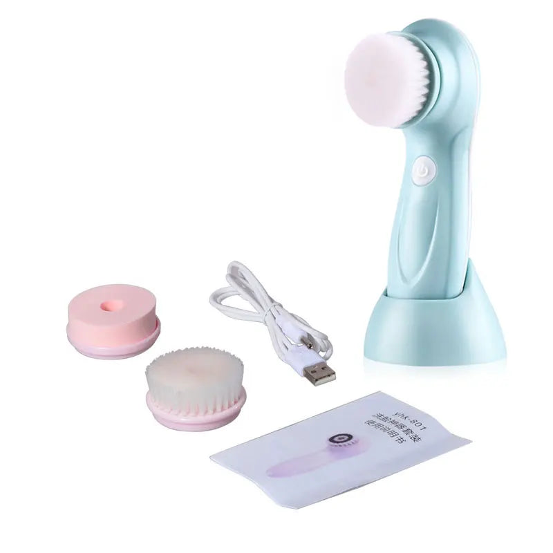 VibrantGlow Facial Cleansing Brush