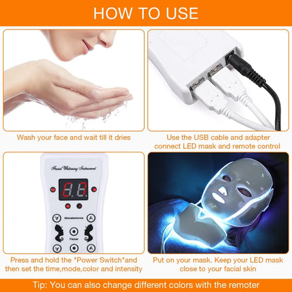 LumiSkin LED Face & Neck Mask